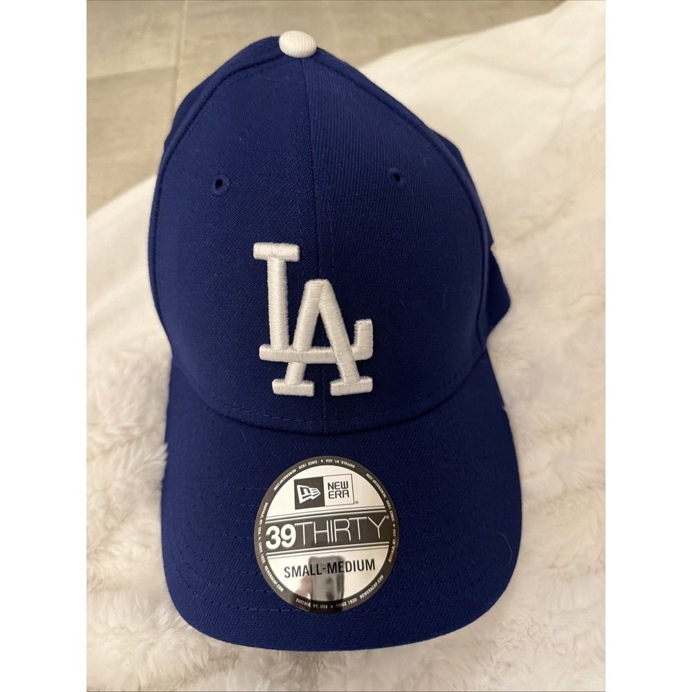New Era 39THIRTY Los Angeles Dodgers MLB Baseball Blue/White Cap S/M